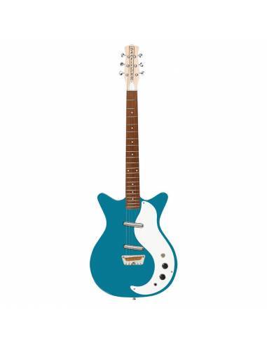 Guitarra Eléctrica Danelectro Stock 59 Turquoise frontal