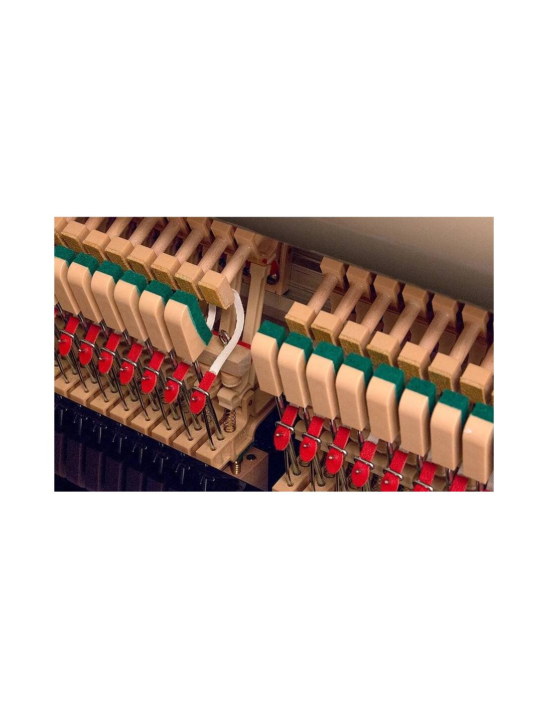 Mecanismo del Piano Acústico Kawai Nd 21 Ebony Polish detalle Mecanismo del Piano Acústico Kawai Nd 21 Ebony Polish detalle