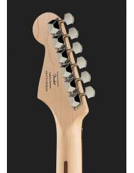 Guitarra Eléctrica Squier by Fender Bullet Stratocaster con Tremolo HSS LRL AWT clavijero posterior