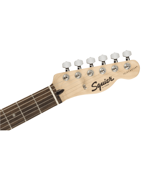 Clavijero de la Guitarra Eléctrica Squier By Fender Bullet Telecaster Laurel Fingerboard Black