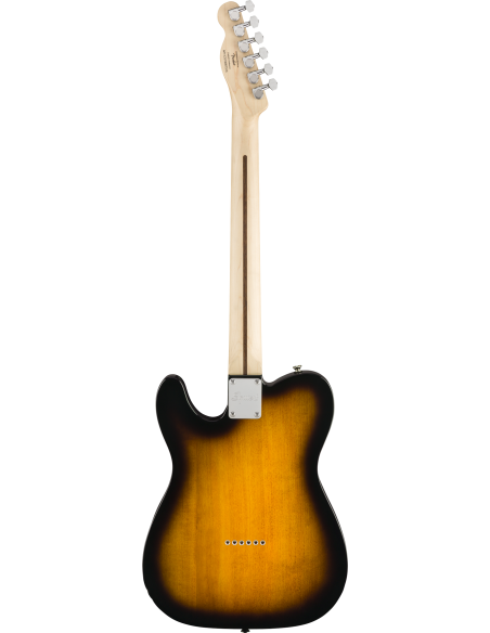 Trasera de la Guitarra Eléctrica Squier By Fender Bullet Telecaster Laurel Fingerboard Brown Sunburst