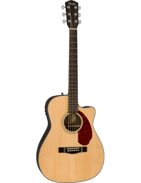 Guitarra Electroacústica Fender Cc-140Sce Concert Walnut Fingerboard Natural derecha