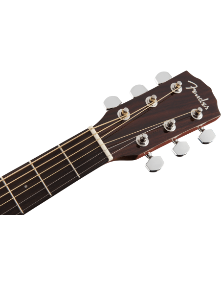 Clavijero de la Guitarra Electroacústica Fender Cc-140Sce Concert Walnut Fingerboard Natural