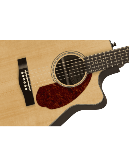 Cuerpo de la Guitarra Electroacústica Fender Cc-140Sce Concert Walnut Fingerboard Natural detalle