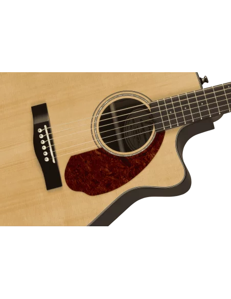 Cuerpo de la Guitarra Electroacústica Fender Cc-140Sce Concert Walnut Fingerboard Natural detalle