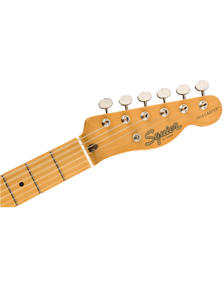 Guitarra Eléctrica Squier by Fender Classic Vibe 50s Telecaster MN Butterscotch Blonde clavijero frontal