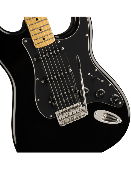 Cuerpo de la Guitarra Eléctrica Squier By Fender Classic Vibe 70S Stratocaster Hss Maple Fingerboard Black detalle