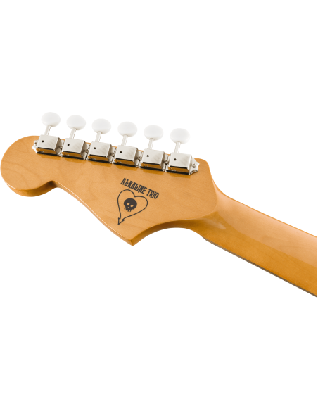 Guitarra Acústica Fender Alkaline Trío Malibu WN Natural clavijero posterior