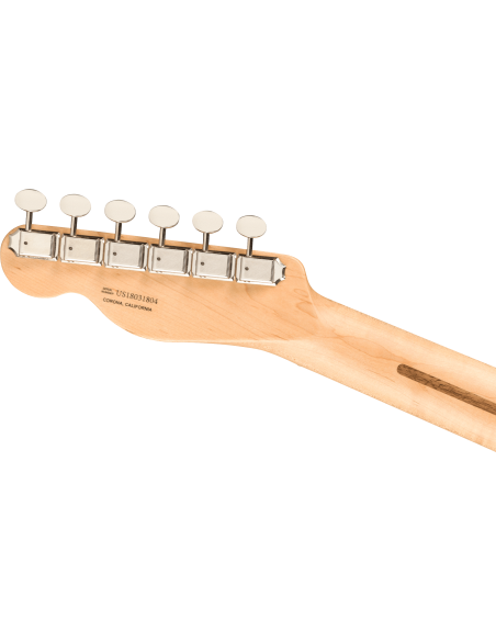 Guitarra Eléctrica Fender American Performer Telecaster HUM FM 3TS clavijero posterior