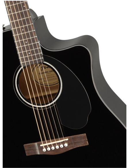 Guitarra Electroacústica Fender CD-60SCE Negro