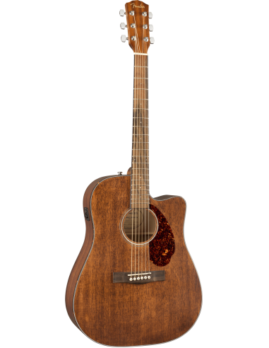 Guitarra Electroacústica Fender Cd-60Sce Dreadnought Wn All Mahogany Satin Fsr