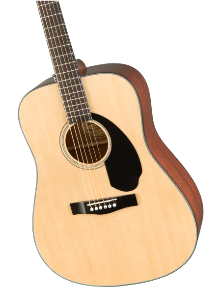 Cuerpo de la Guitarra Acústica Fender Cd-60S Dreadnought Walnut Fingerboard Natural