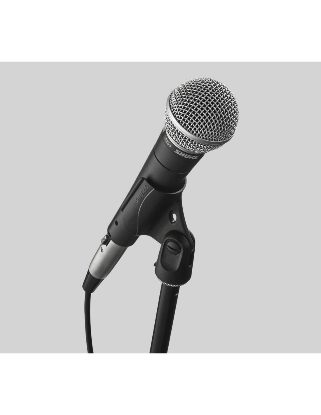 Micrófono Dinámico Shure Sm58-Lce exposición en pinza Micrófono Dinámico Shure Sm58-Lce exposición en pinza