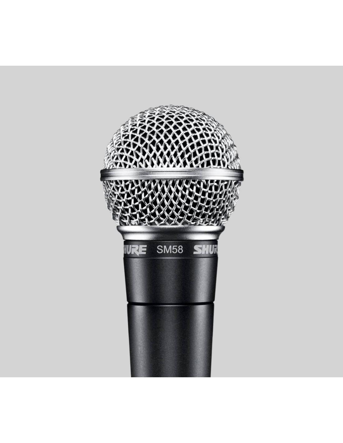 Micrófono Dinámico Shure Sm58-Lce frontal Micrófono Dinámico Shure Sm58-Lce frontal