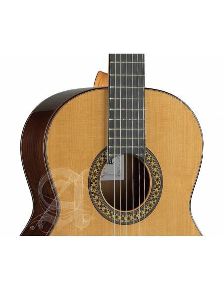 Caja de la Guitarra Clásica Alhambra 4P del Pack Conservatorio
