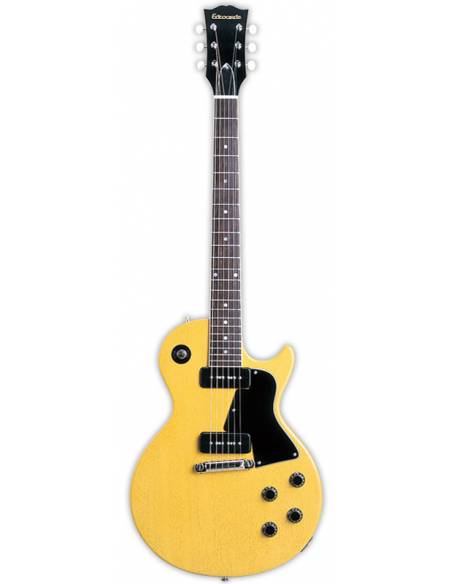 Guitarra Eléctrica Edwards E-LS-115LT TV Yellow frontal