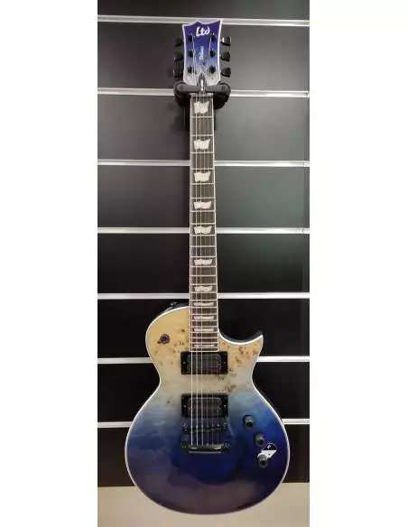 Guitarra Eléctrica LTD EC-1000 Blue Natural Fade frontal
