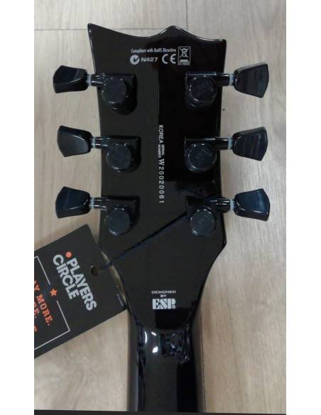 Guitarra Eléctrica LTD EC-1000 Black Natural Burst clavijero