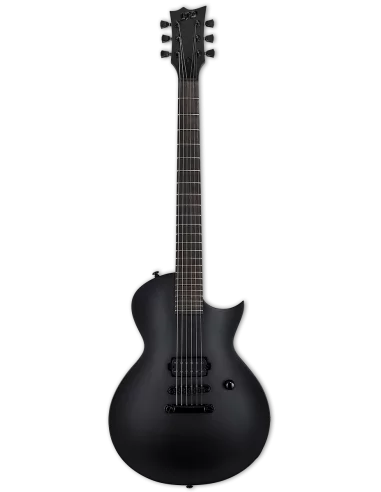 Guitarra Eléctrica LTD EC-Black Metal Black Satin frontal