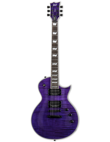 Guitarra Eléctrica LTD EC-1000 See Thru Purple frontal
