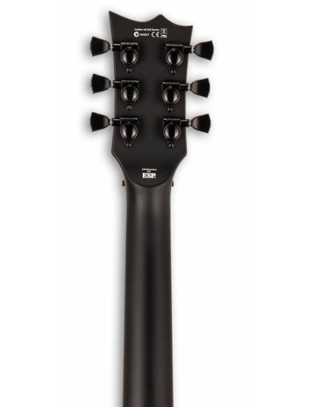 Clavijero de la Guitarra Eléctrica LTD EC-1000FR Black Satin revés