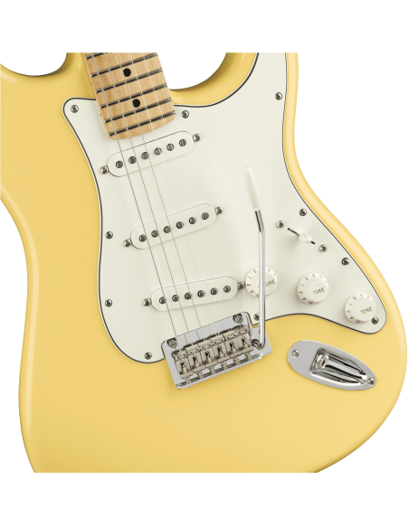 Cuerdas de la Guitarra Eléctrica Fender Player Stratocaster Maple Fingerboard Buttercream