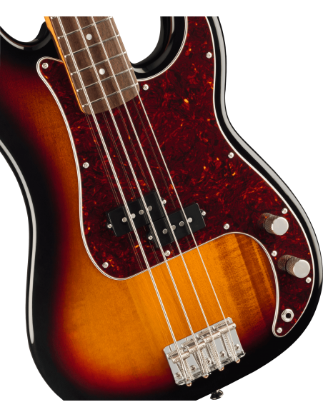 Bajo Eléctrico Squier By Fender Classic Vibe '60s Precision Bass Lrl 3ts detalle cuerdas