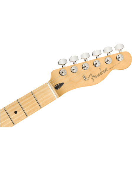Guitarra Eléctrica Fender Player Telecaster MN BTB clavijero parte delantera