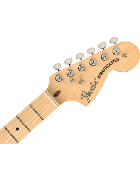Guitarra Eléctrica Fender American Performer Stratocaster HSS MN Black clavijero frontal