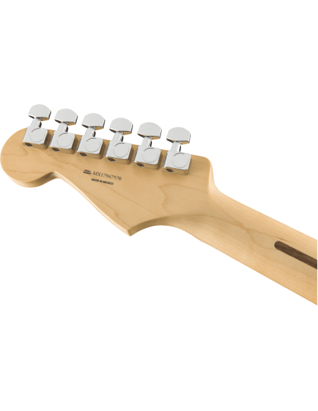 Guitarra Eléctrica Fender Player Stratocaster MN BLK clavijero posterior