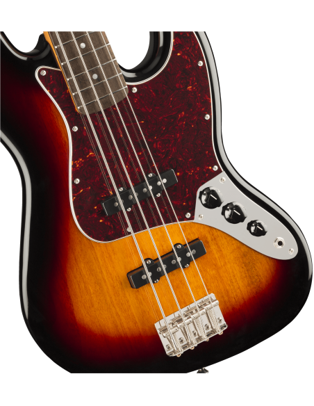 Bajo Eléctrico Squier By Fender Classic Vive 60s Jazz Bass Lrl 3ts detalle 4 cuerdas