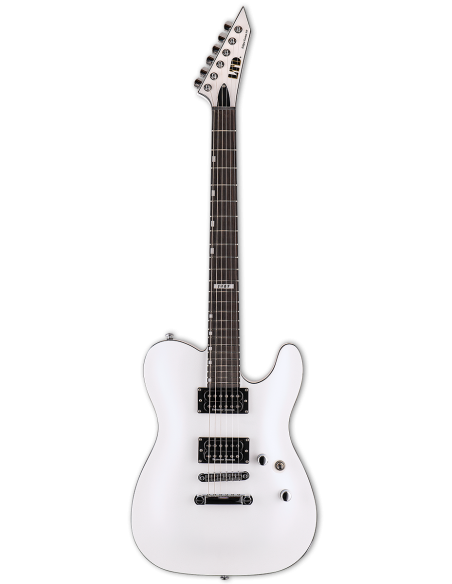 Guitarra Eléctrica LTD Eclipse '87 NT Pearl White frontal