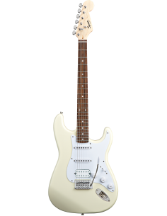 Guitarra Eléctrica Squier by Fender Bullet Stratocaster con Tremolo HSS LRL AWT