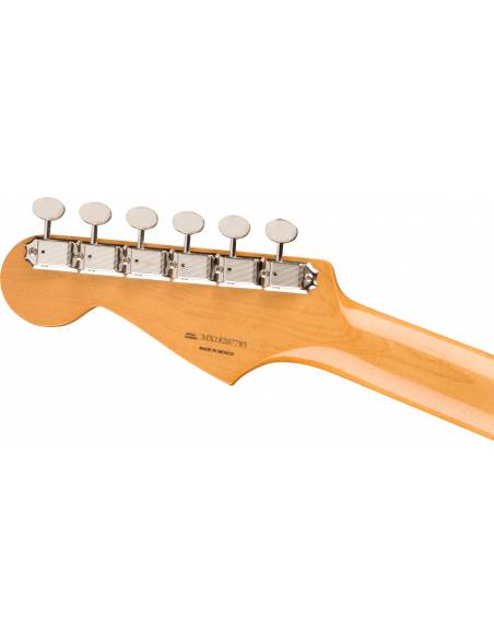 Clavijero de la Guitarra Eléctrica Fender Vintera 60S Stratocaster Pau Ferro Fingerboard, 3 Color Sunburst revés