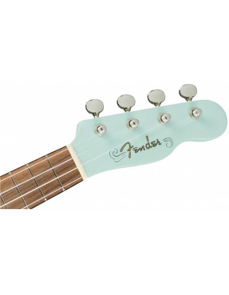 Ukelele Fender Venice Soprano WN DPB clavijero posterior
