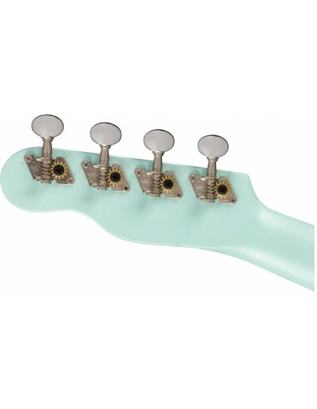 Ukelele Fender Venice Soprano WN DPB clavijero frontal