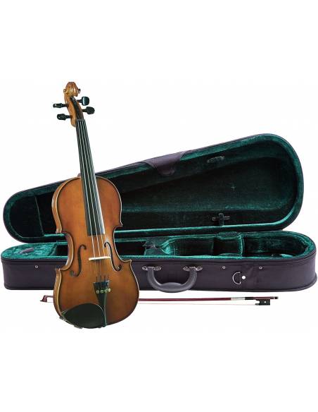 Violin Cremona SV-130 frontal y estuche