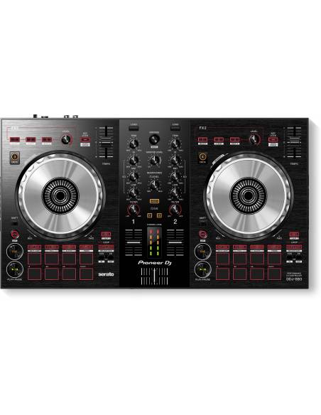 Controlador DJ Pioneer DDJ-SB3 frontal