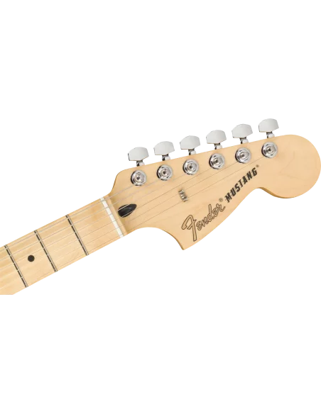 Guitarra Eléctrica Fender Player Mustang MN SNB clavijero frontal