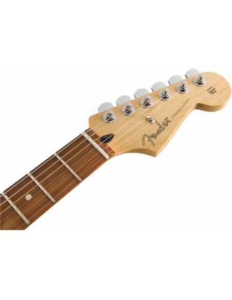 Guitarra Eléctrica Fender Player Stratocaster HSS PF 3TS clavijero frontal