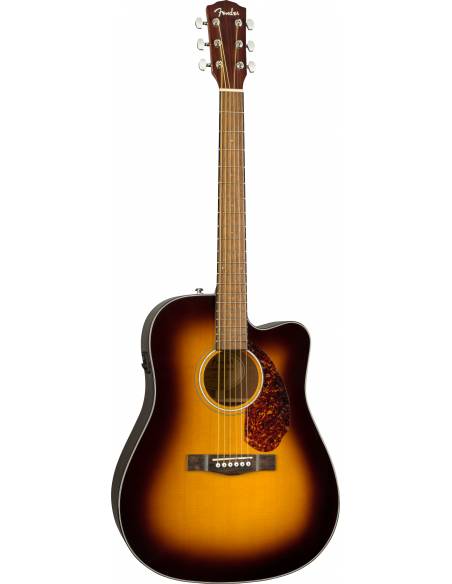 Guitarra Electroacústica Fender CD-140SCE Dreadnought WN SB con Estuche