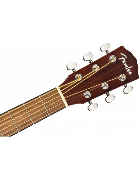 Guitarra Electroacústica Fender CD-140SCE Dreadnought WN SB con Estuche clavijero frontal