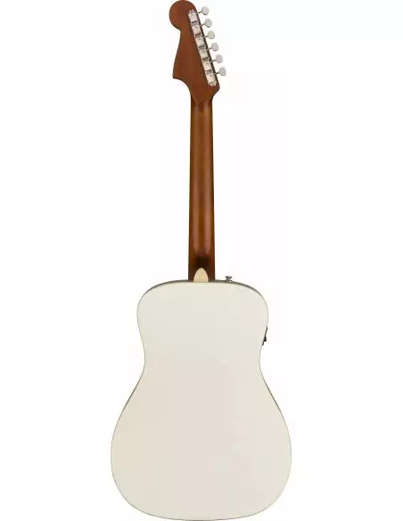 Fondo de la Guitarra Electroacústica Fender Malibu Player Walnut Fingerboard Arctic Gold
