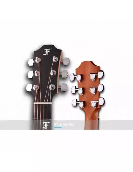 Guitarra Electroacústica Furch Blue OM-CM EAS-VTC clavijero