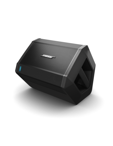 Sistema PA Bose S1 Pro Portable colocado en cuña