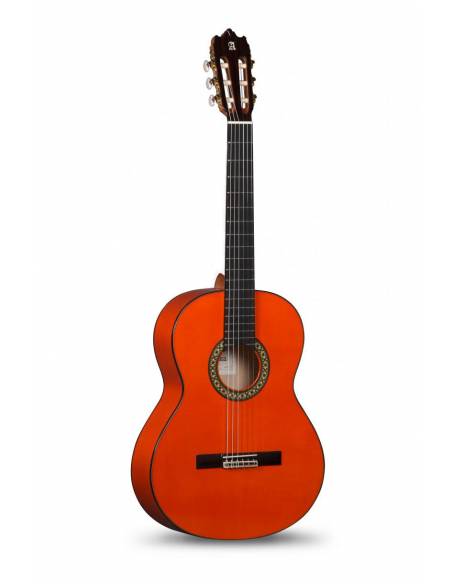 Guitarra del Pack Guitarra Flamenca Alhambra 4F Conservatorio con funda acolchada