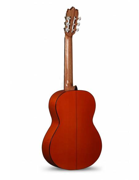 Fondo de la Guitarra del Pack Guitarra Flamenca Alhambra 4F Conservatorio con funda acolchada