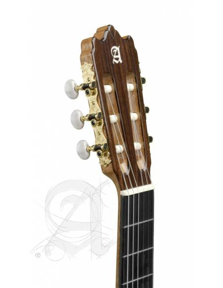Guitarra Clásica Alhambra 4P LH Zurda clavijero