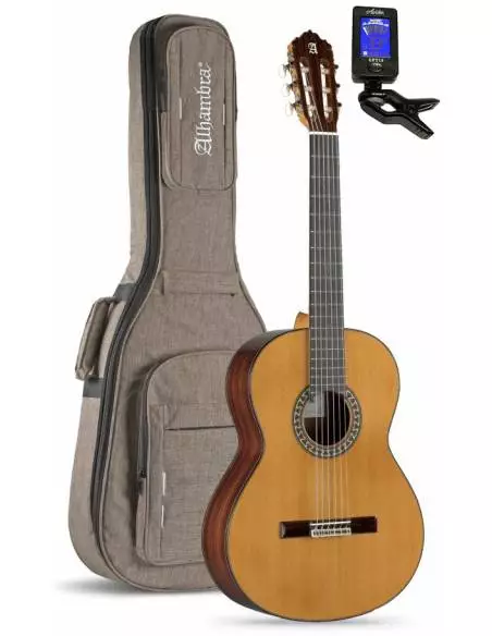 Guitarra Clásica Alhambra 5P LH Zurdo con funda