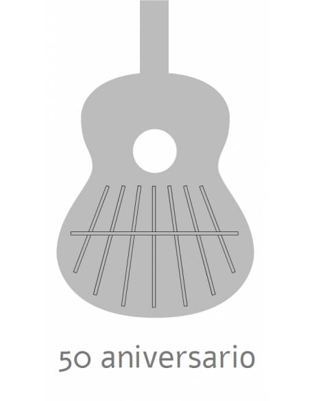 Estructura de la Guitarra Clásica Alhambra 7C Classic del Pack Conservatorio